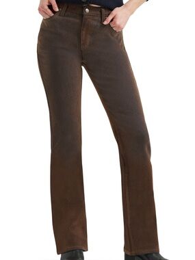 Banana Republic High-Rise Bootcut Jeans - Slightly Coated Finish - Size 25/0